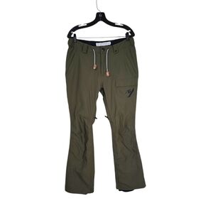 Analog Adventures Snow Pants Olive Men's Medium